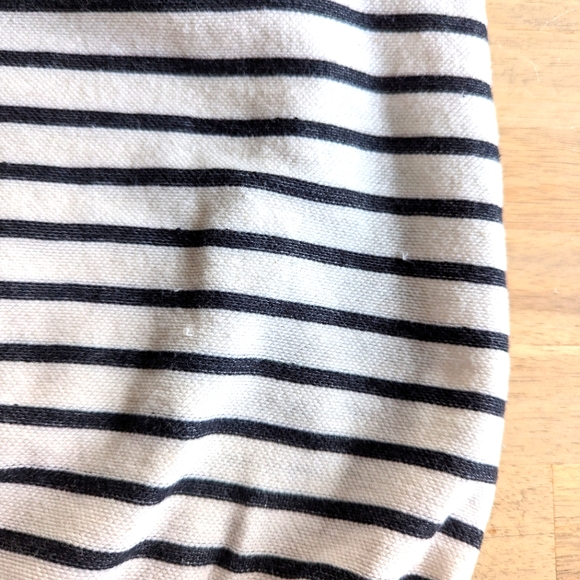 Madewell Tie-Shoulder Romper in Stripe - Picture 8 of 8